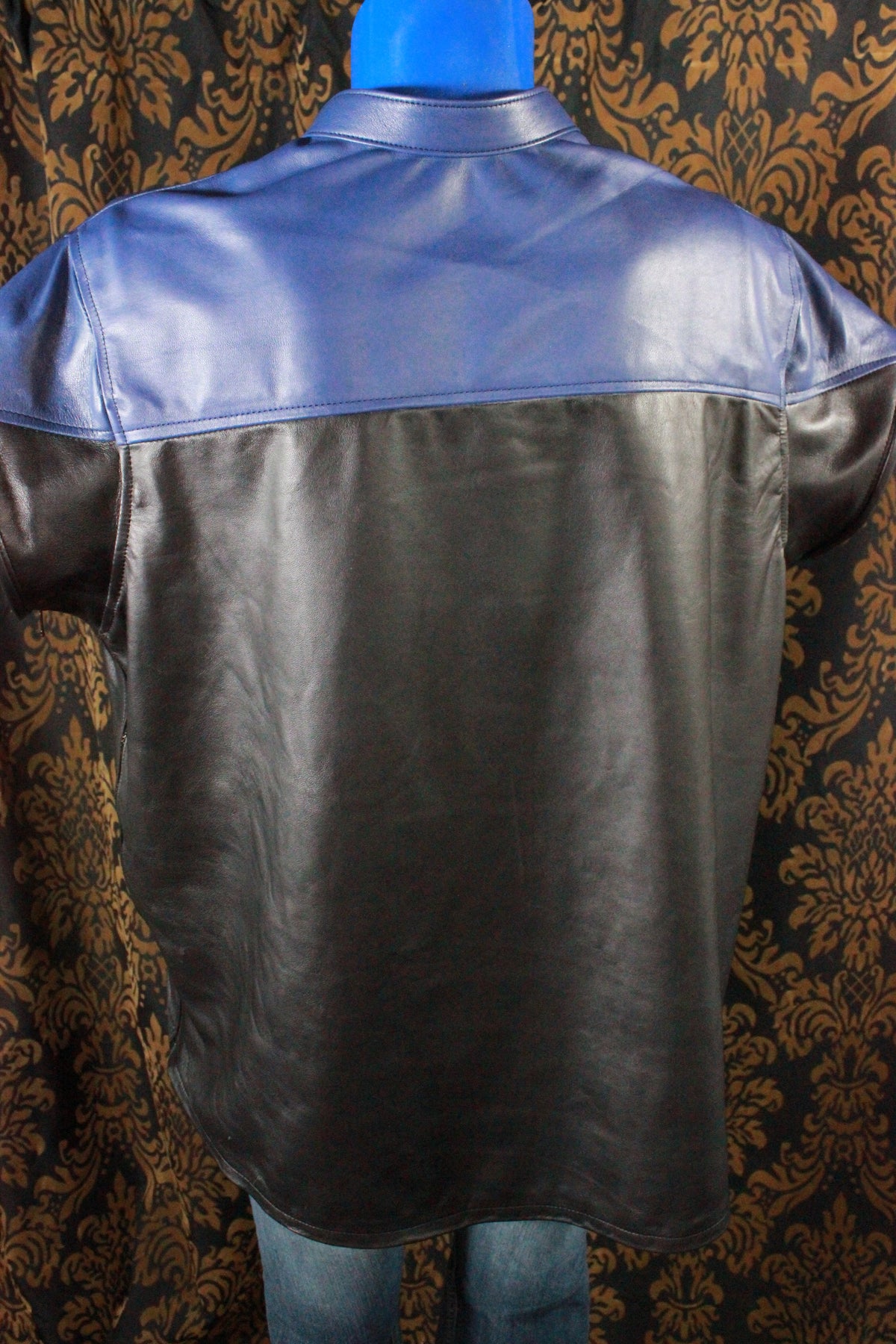 "Trek" Style Leather Shirt - view 5