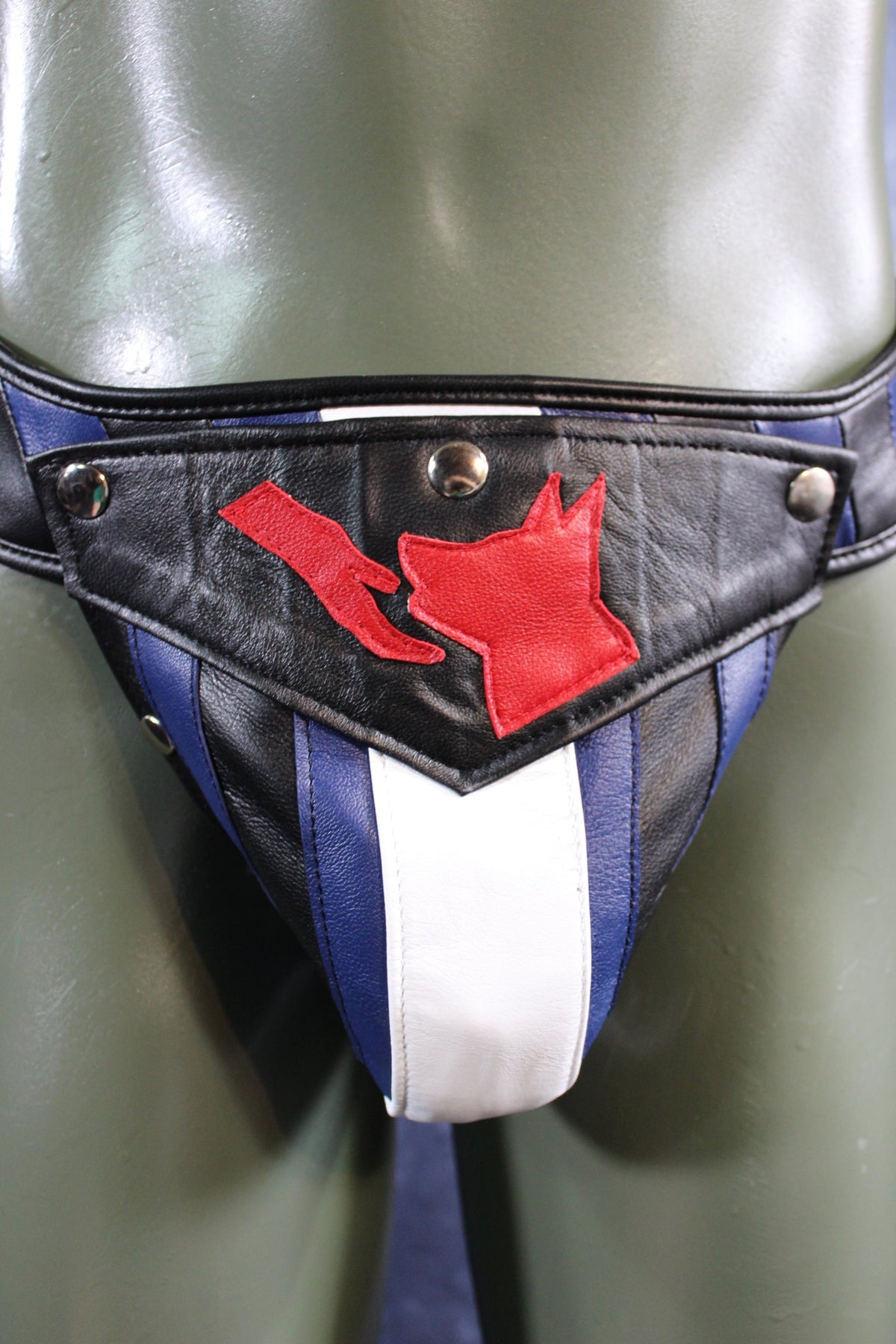 Pup Handler Leather Jock - view 15