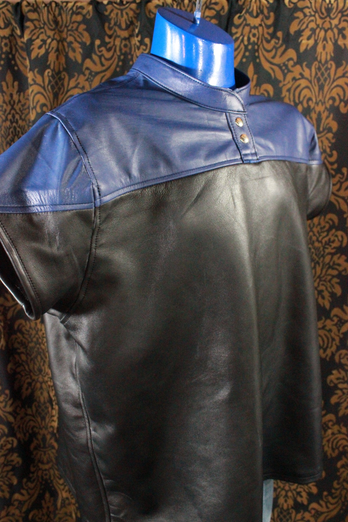 "Trek" Style Leather Shirt - view 7
