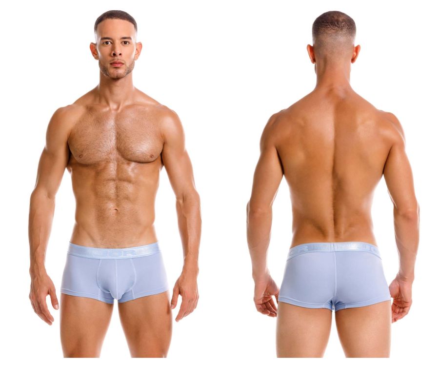 JOR Men's Underwear 2140 Element Trunks Color Light Blue