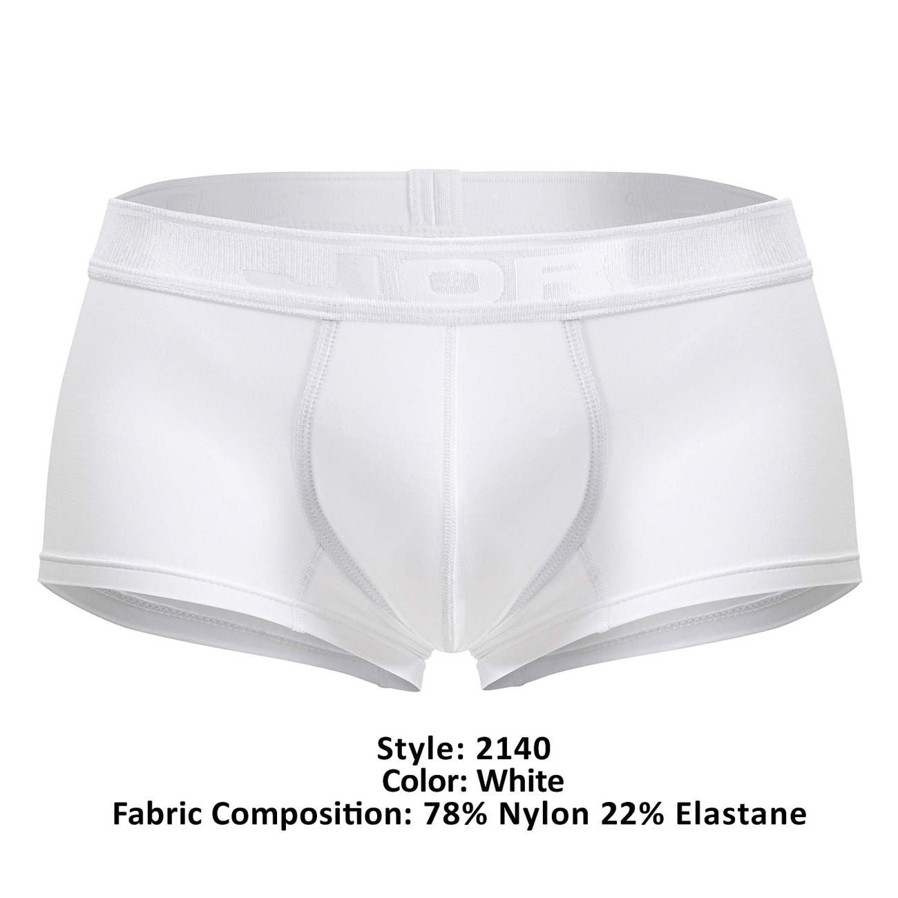 JOR Men's Underwear 2140 Element Trunks Color White