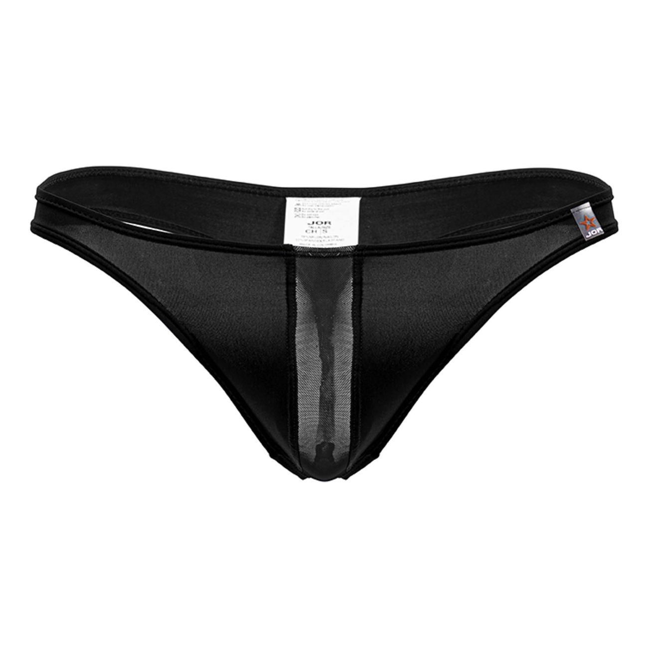 JOR Men's Underwear 2151 Apolo Thongs Color Black