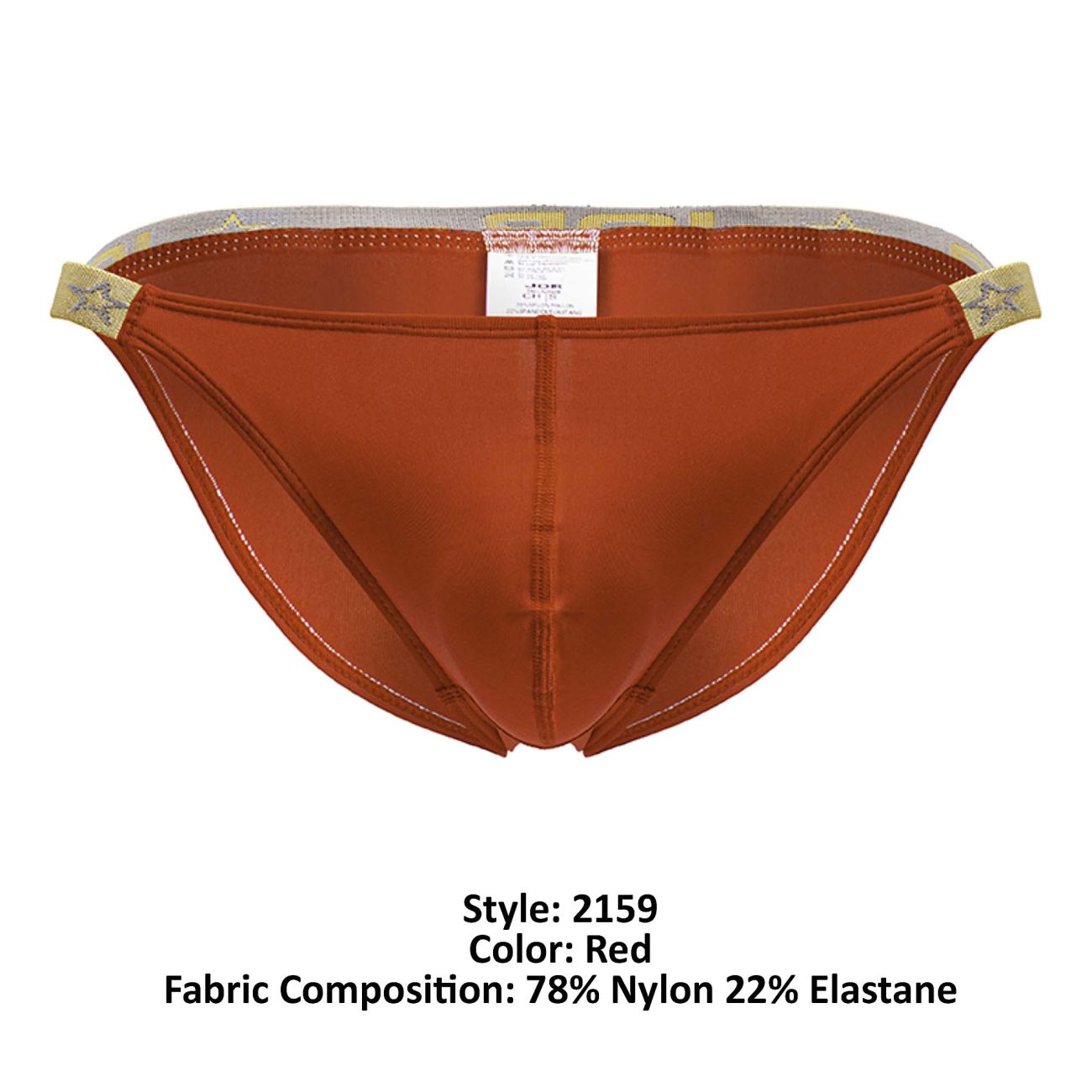 JOR Men's Underwear 2159 Ares Bikini Color Red