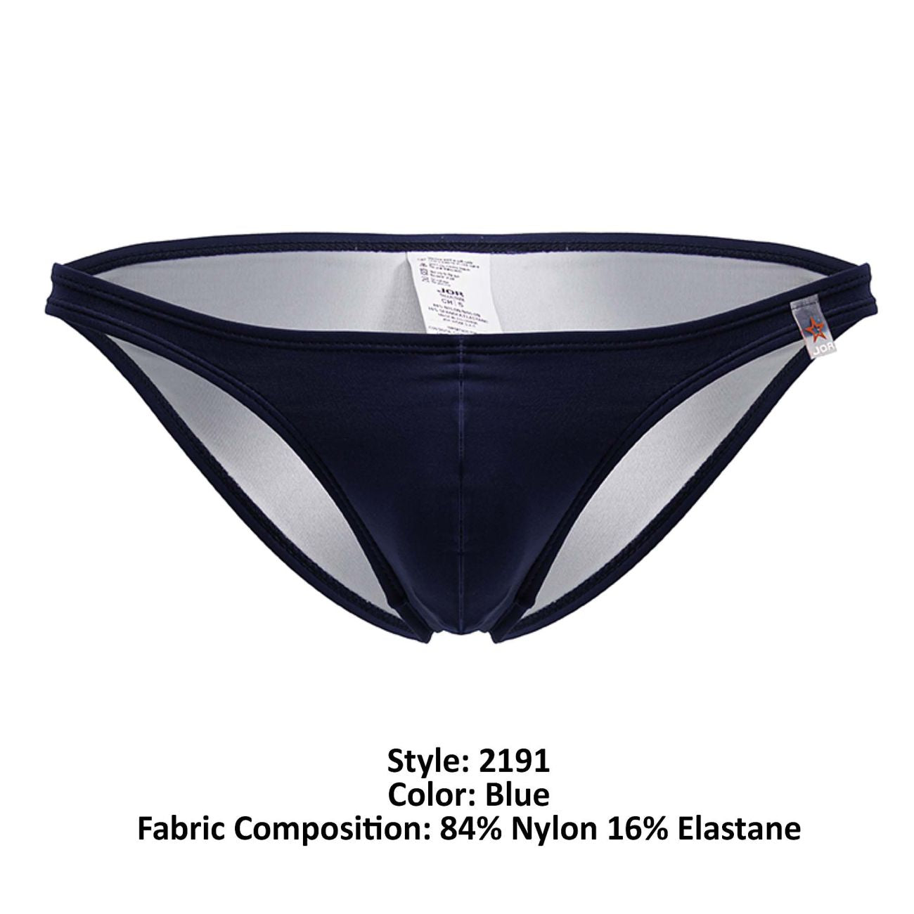 JOR Men's active and swimwear 2191 Travel Swim Bikini Color Blue