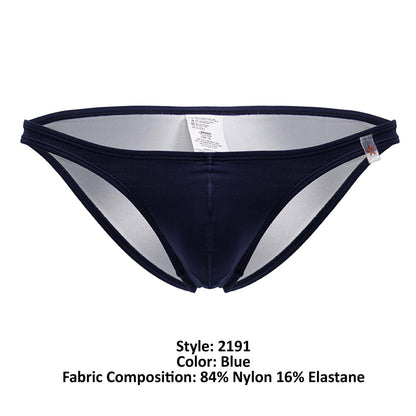 JOR Men's active and swimwear 2191 Travel Swim Bikini Color Blue