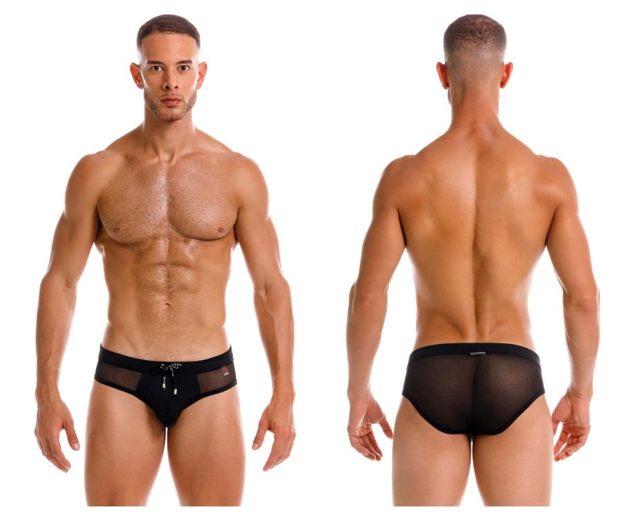 JOR Men's active and swimwear 2193 Mystic Swim Briefs Color Black