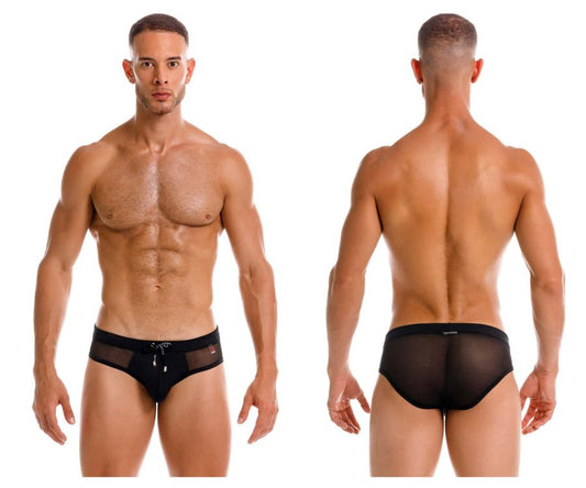 JOR Men's active and swimwear 2193 Mystic Swim Briefs Color Black