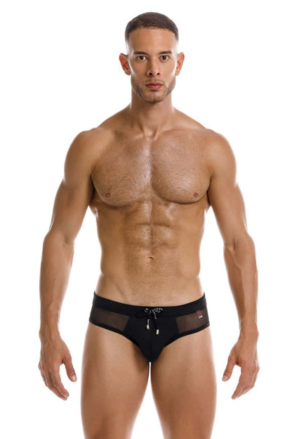 JOR Men's active and swimwear 2193 Mystic Swim Briefs Color Black