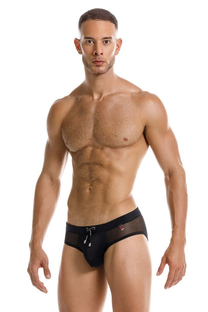 JOR Men's active and swimwear 2193 Mystic Swim Briefs Color Black