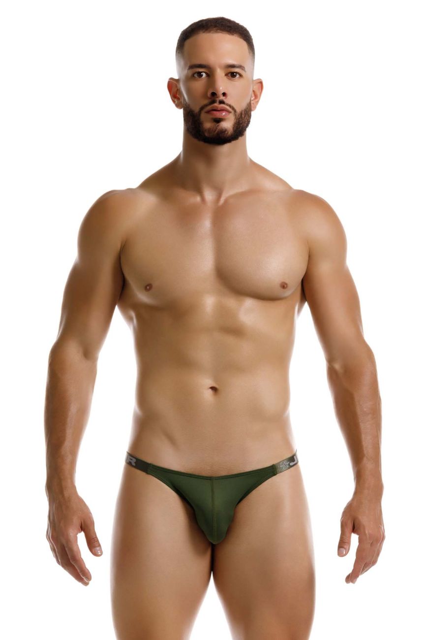 JOR Men's Underwear 2235 Eros Thongs Color Green