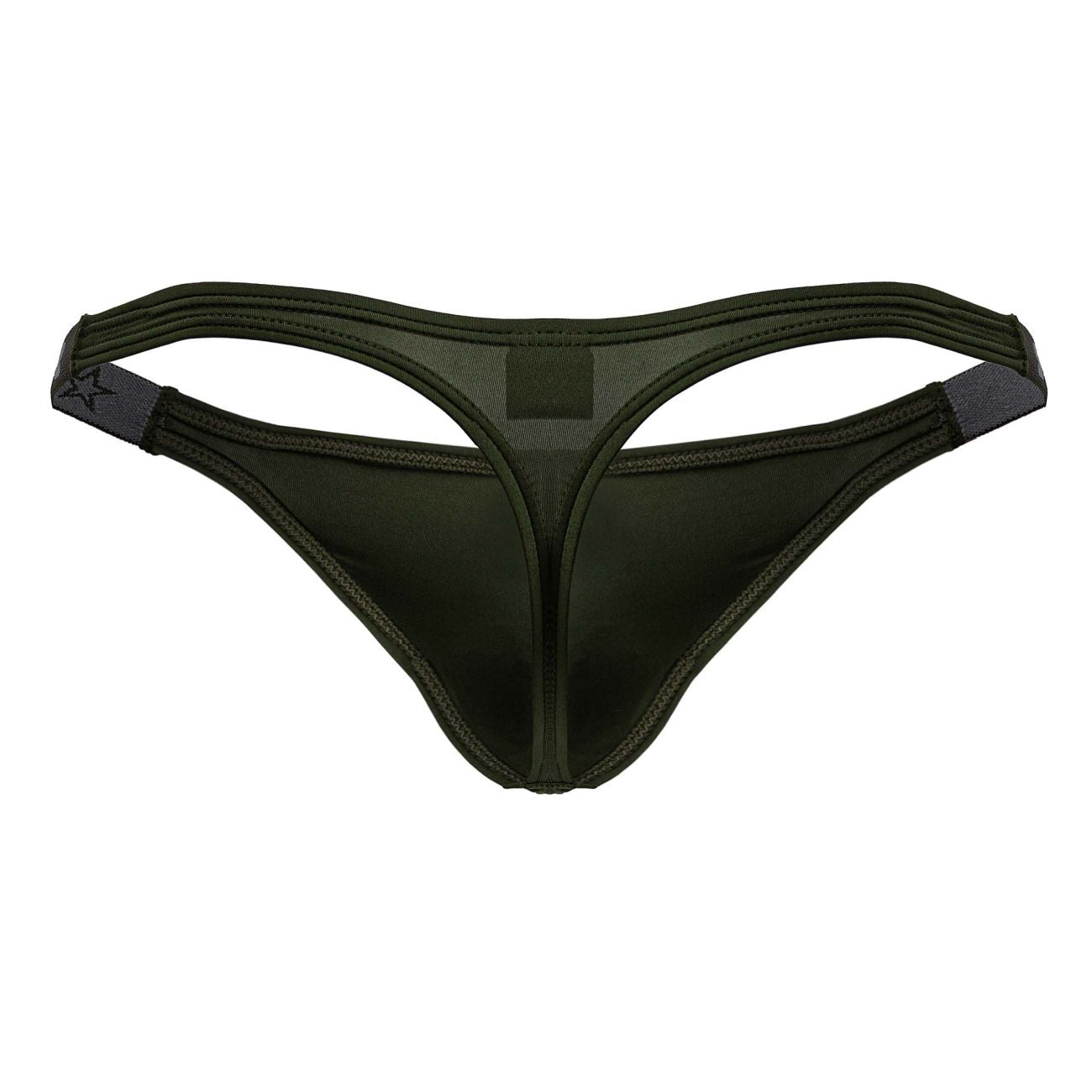 JOR Men's Underwear 2235 Eros Thongs Color Green