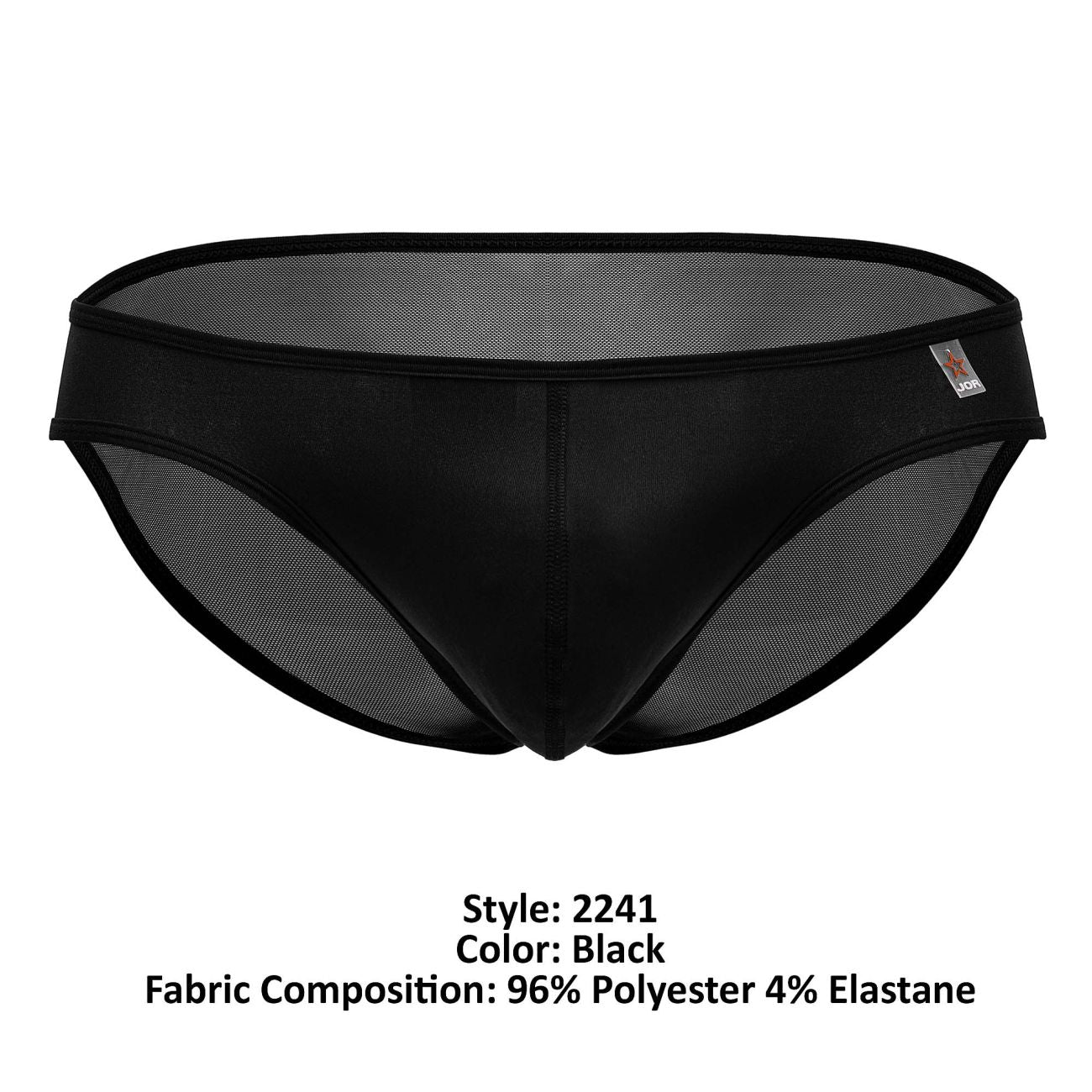 JOR Men's Underwear 2241 Origin Briefs Color Black