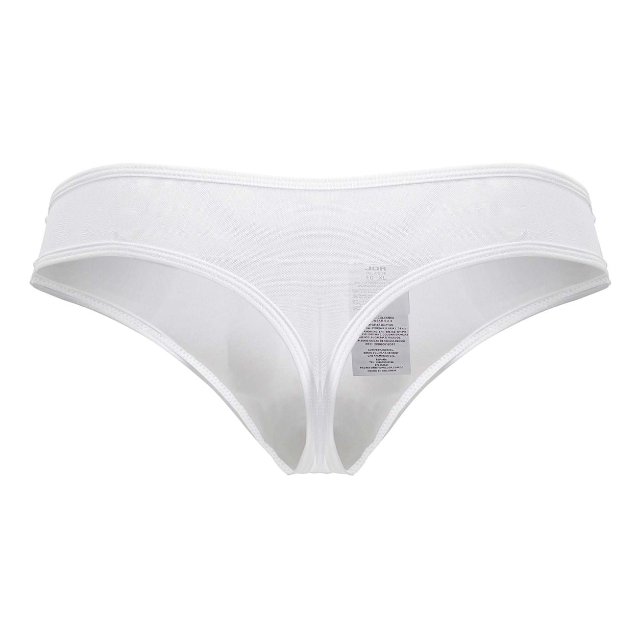 JOR Men's Underwear 2242 Origin Thongs Color White