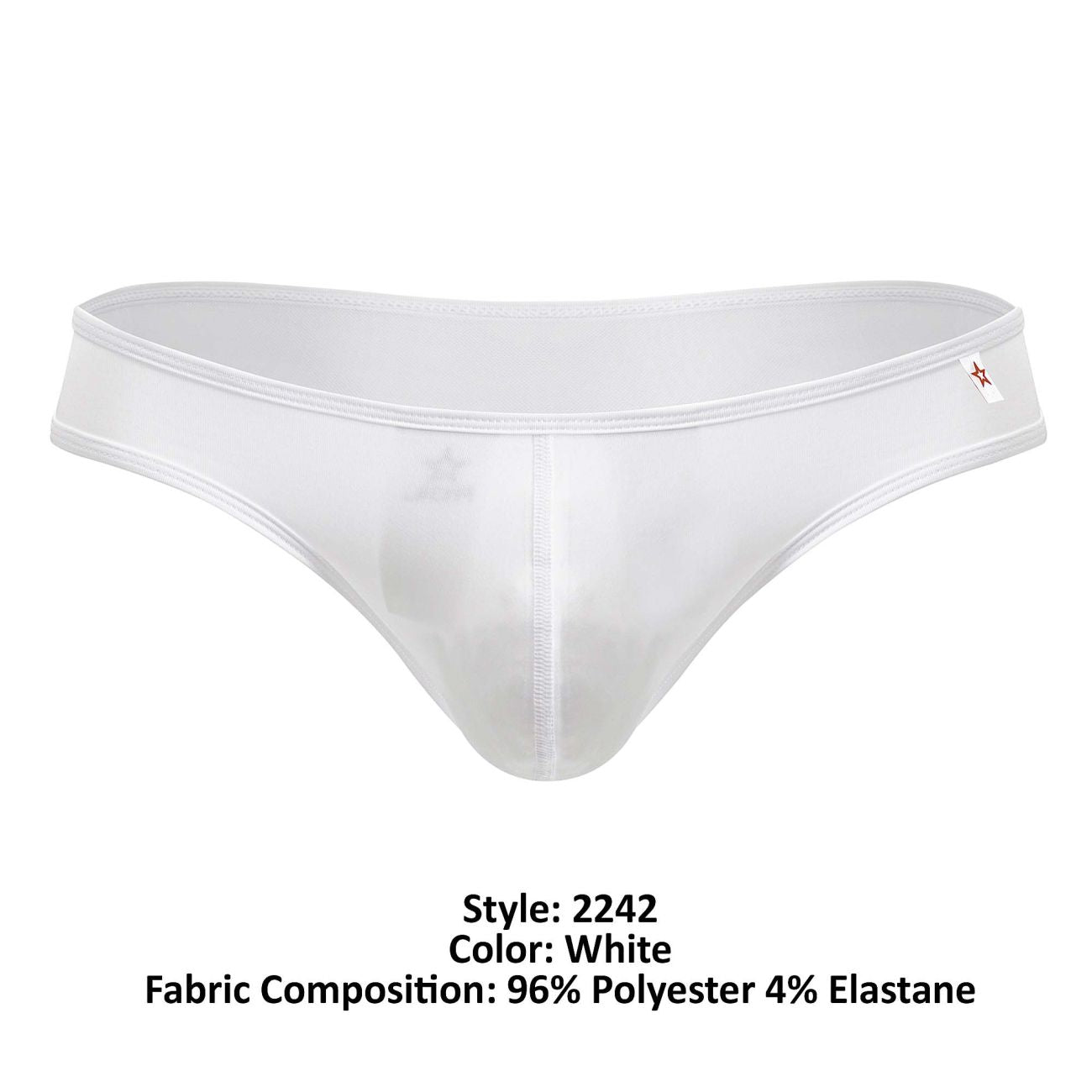 JOR Men's Underwear 2242 Origin Thongs Color White