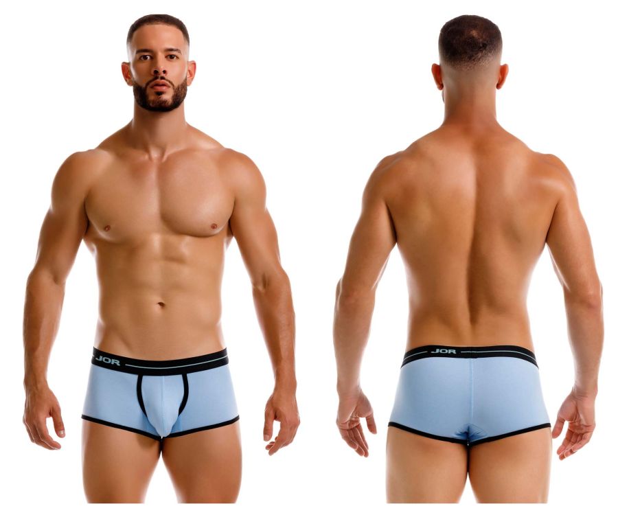 JOR Men's Underwear 2243 Astra Trunks Color Blue