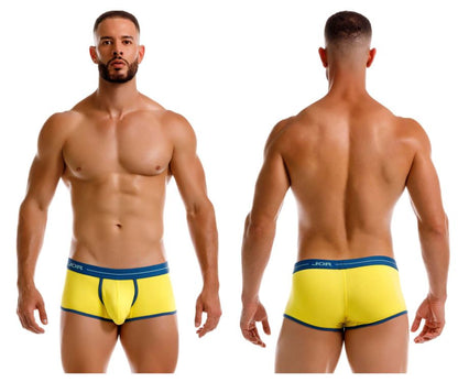 JOR Men's Underwear 2243 Astra Trunks Color Yellow