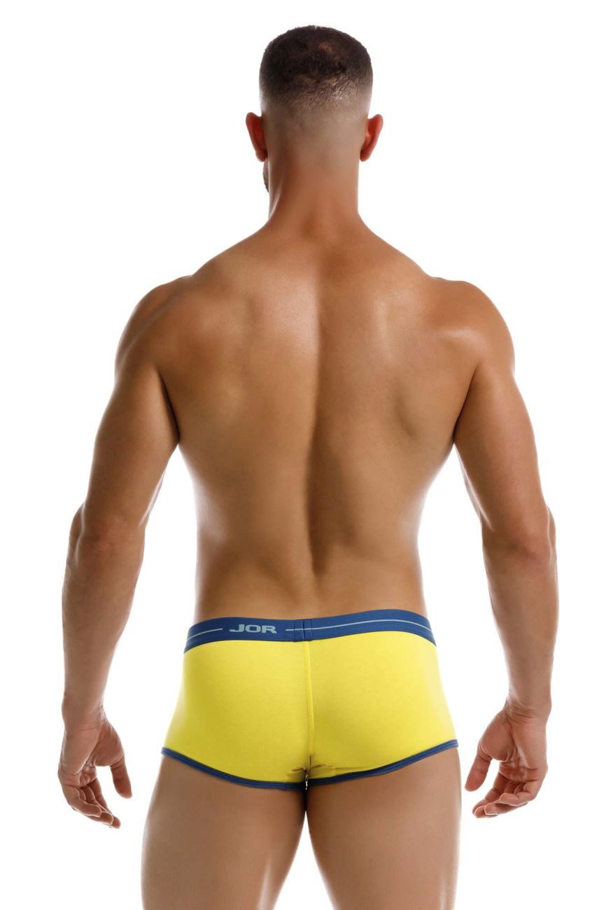 JOR Men's Underwear 2243 Astra Trunks Color Yellow