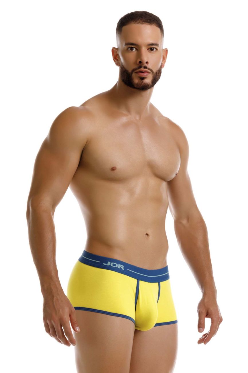 JOR Men's Underwear 2243 Astra Trunks Color Yellow