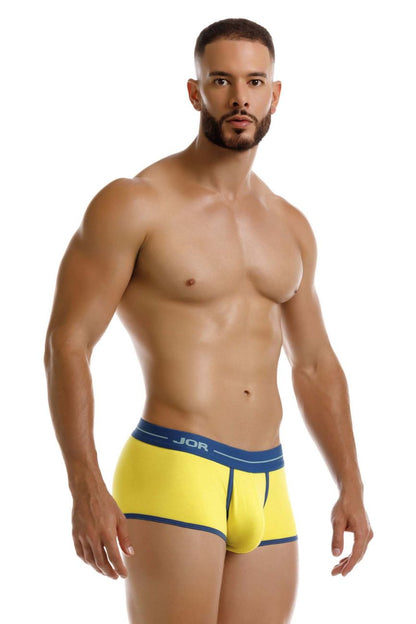 JOR Men's Underwear 2243 Astra Trunks Color Yellow