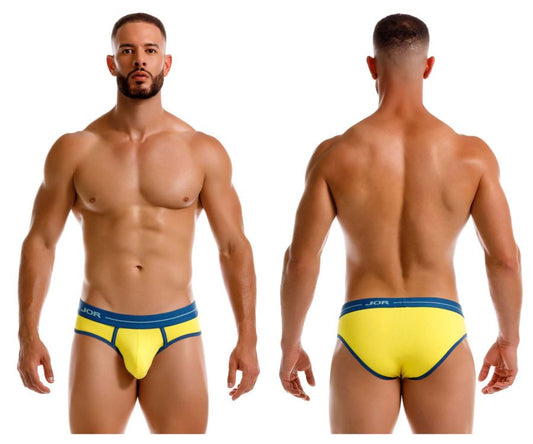 JOR Men's Underwear 2244 Astra Briefs Color Yellow