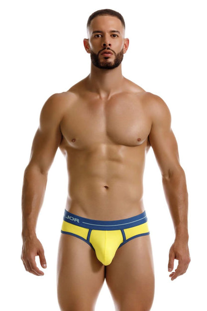 JOR Men's Underwear 2244 Astra Briefs Color Yellow