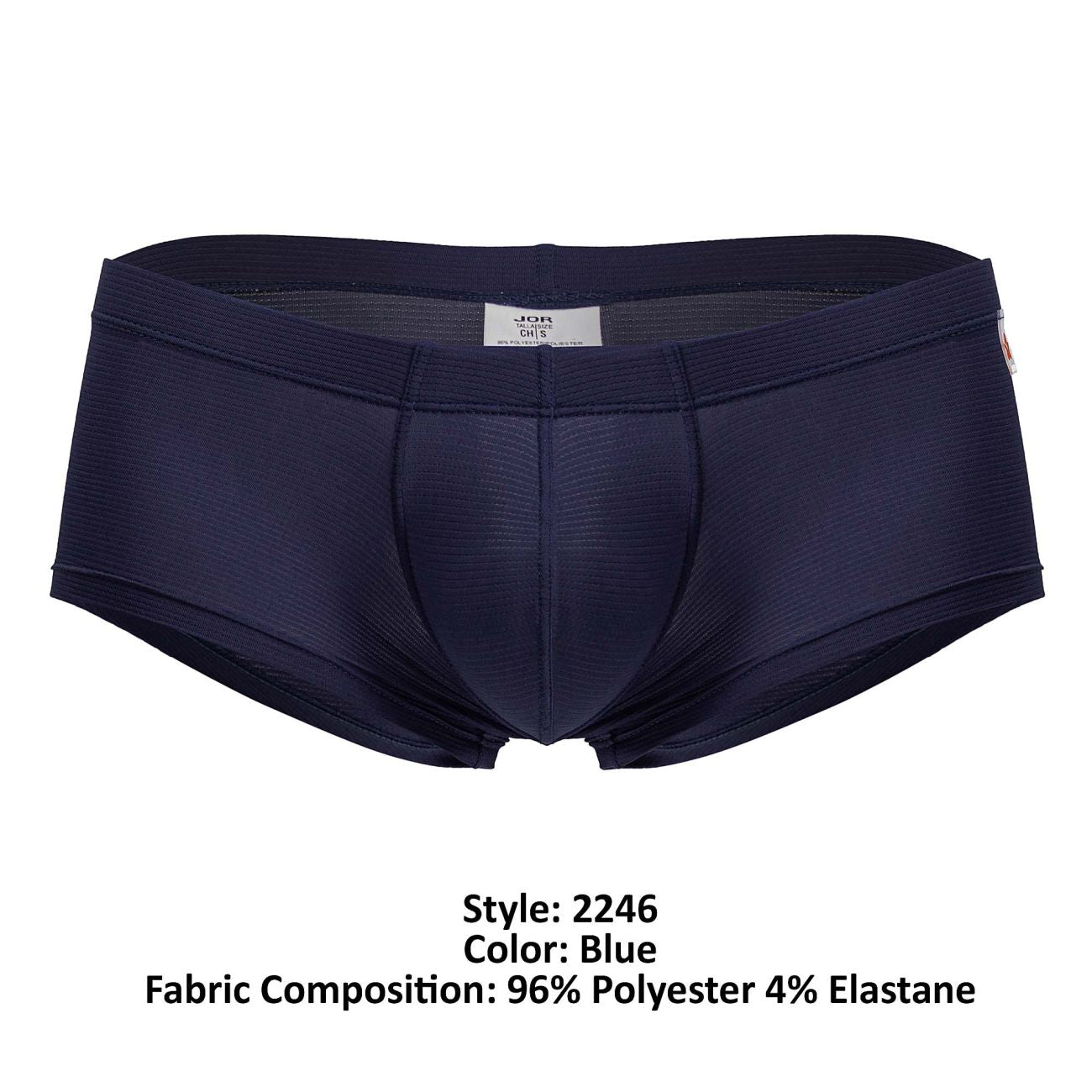 JOR Men's Underwear 2246 Cosmo Trunks Color Blue