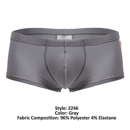 JOR Men's Underwear 2246 Cosmo Trunks Color Gray