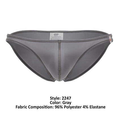 JOR Men's Underwear 2247 Cosmo Bikini Color Gray