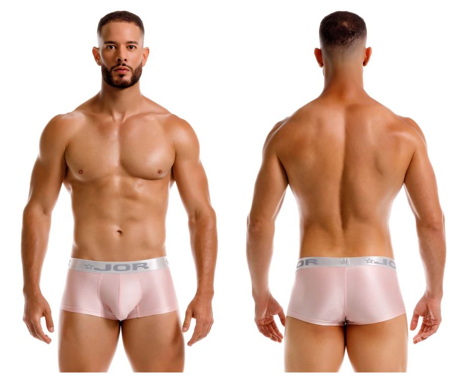 JOR Men's Underwear 2251 Bright Trunks Color Pink
