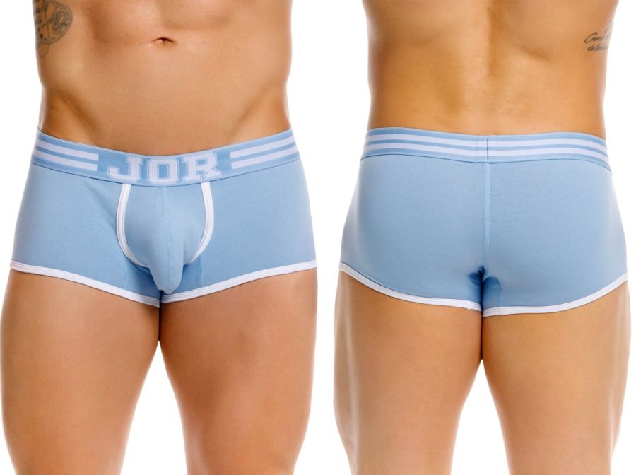 JOR Men's Underwear 2320 College Trunks Color Blue
