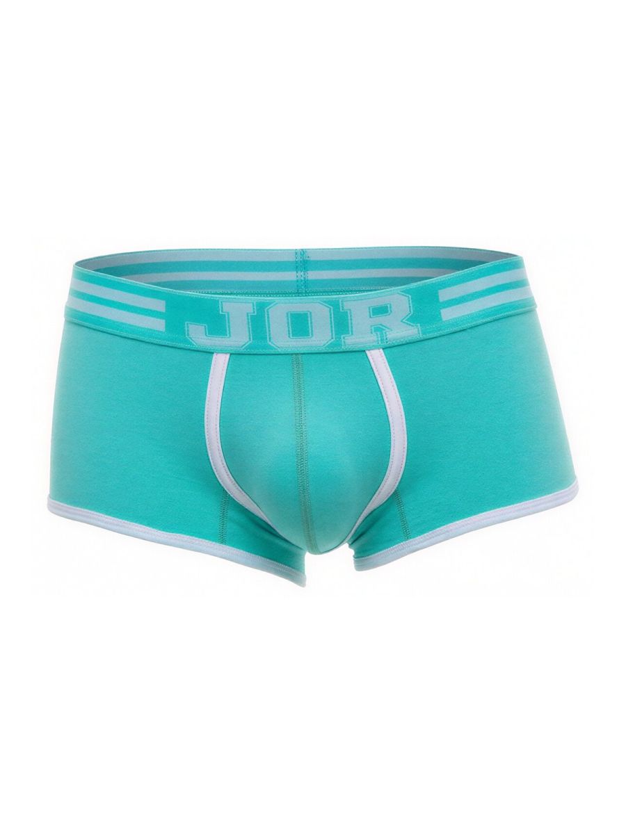 JOR Men's Underwear 2320 College Trunks Color Mint