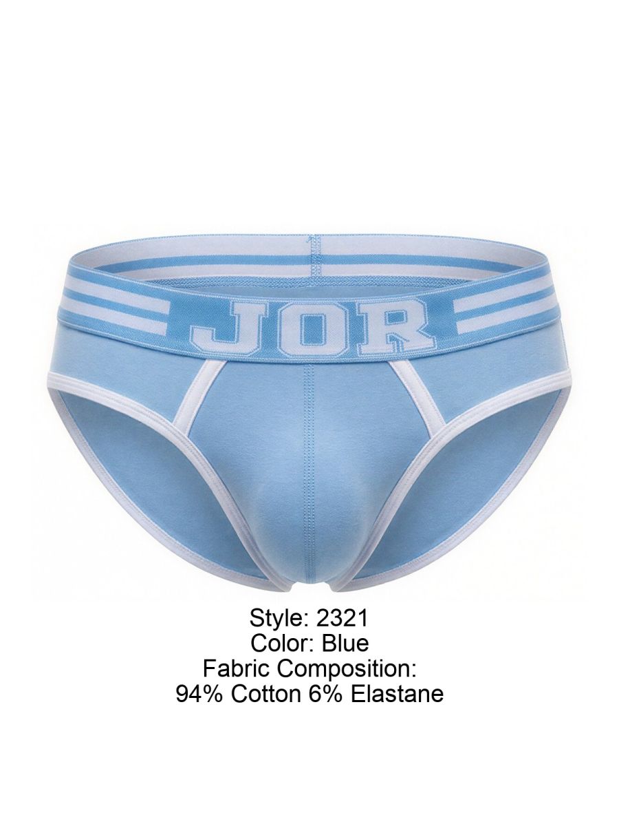 JOR Men's Underwear 2321 College Briefs Color Blue