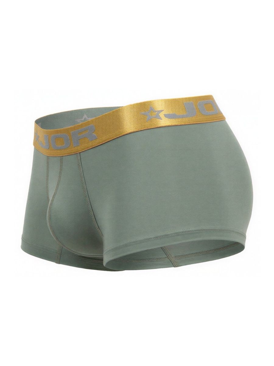 JOR Men's Underwear 2326 Soho Trunks Color Green