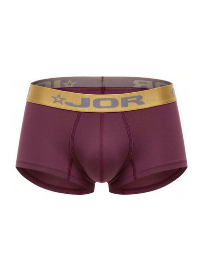JOR Men's Underwear 2326 Soho Trunks Color Wine