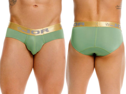 JOR Men's Underwear 2327 Soho Briefs Color Green