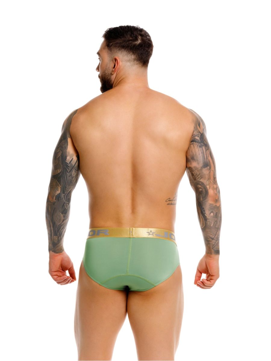 JOR Men's Underwear 2327 Soho Briefs Color Green