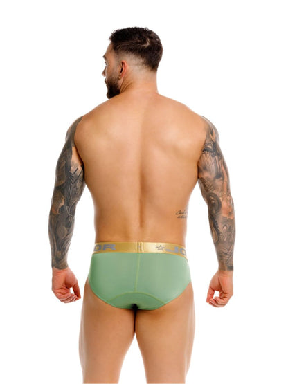 JOR Men's Underwear 2327 Soho Briefs Color Green
