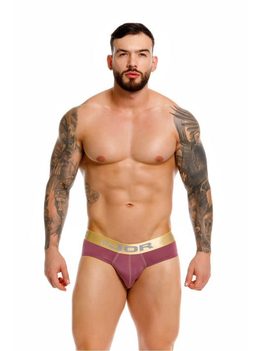 JOR Men's Underwear 2327 Soho Briefs Color Wine