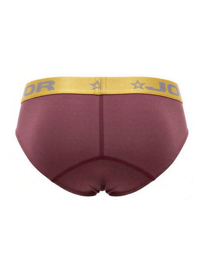 JOR Men's Underwear 2327 Soho Briefs Color Wine