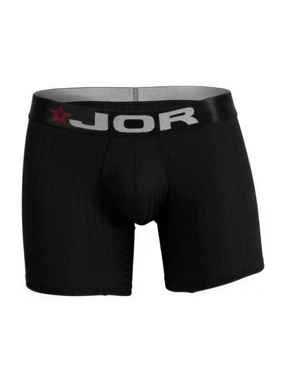JOR Men's Underwear 2329 Cronos Boxer Briefs Color Black