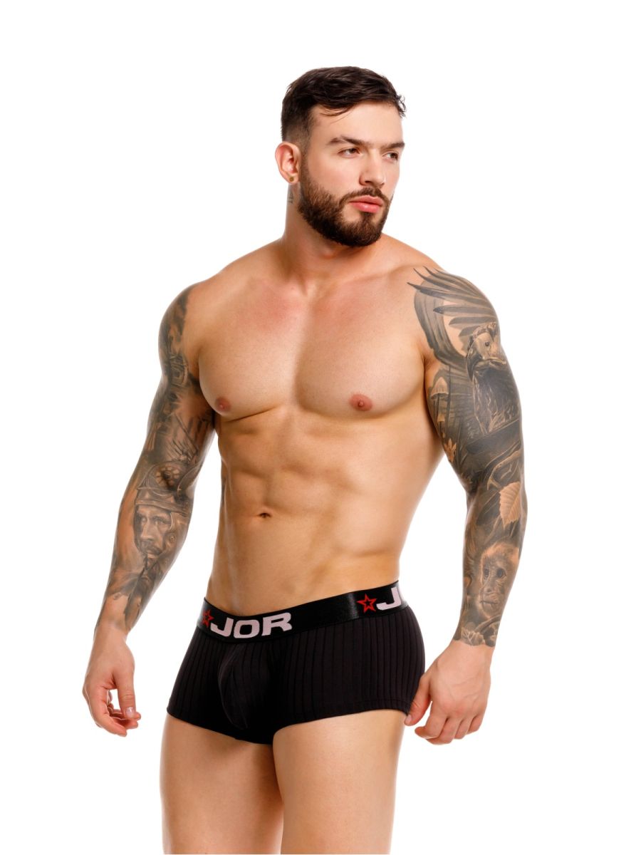 JOR Men's Underwear 2330 Cronos Trunks Color Black