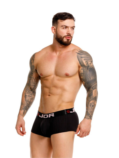 JOR Men's Underwear 2330 Cronos Trunks Color Black