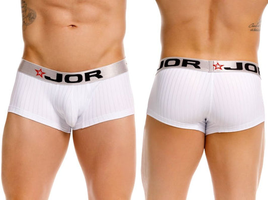 JOR Men's Underwear 2330 Cronos Trunks Color White