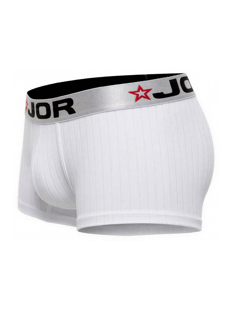 JOR Men's Underwear 2330 Cronos Trunks Color White