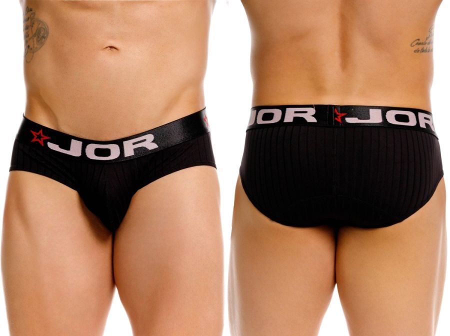 JOR Men's Underwear 2331 Cronos Briefs Color Black