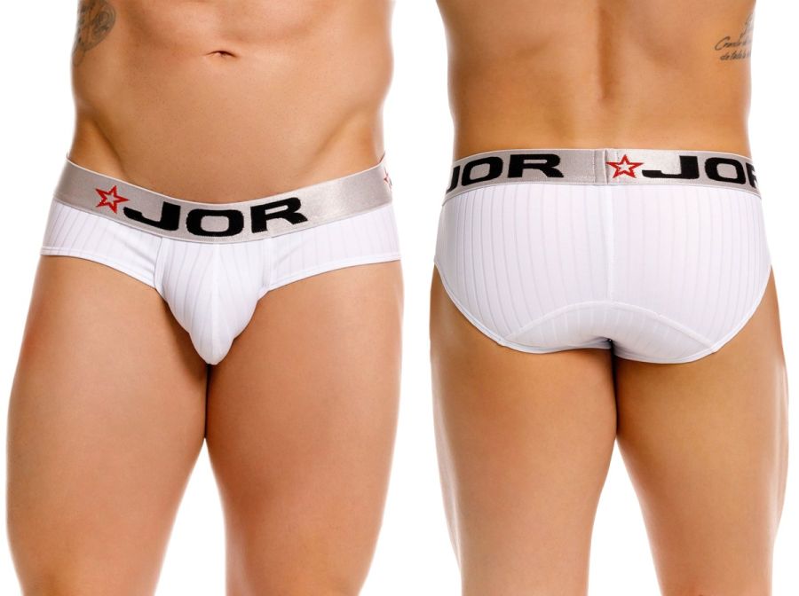JOR Men's Underwear 2331 Cronos Briefs Color White