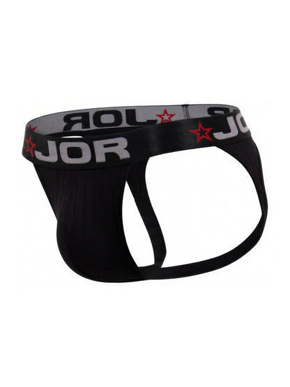 JOR Men's Underwear 2332 Cronos Jockstrap Color Black