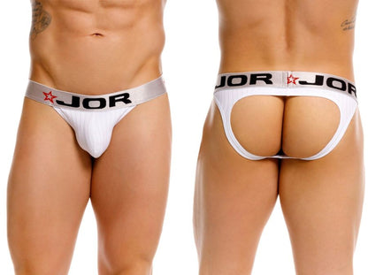 JOR Men's Underwear 2332 Cronos Jockstrap Color White