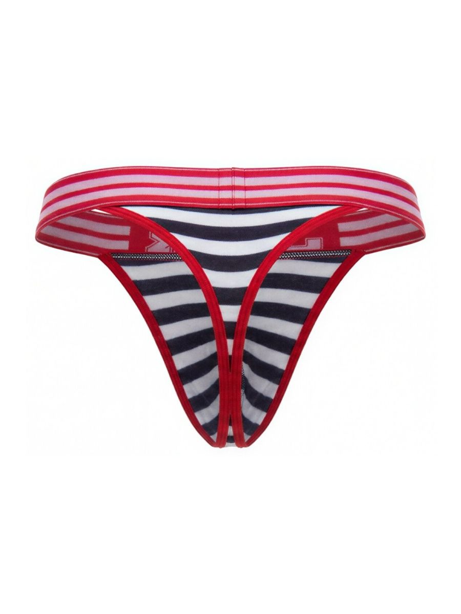 JOR Men's Underwear 2337 Santorini Thongs Color Stripes