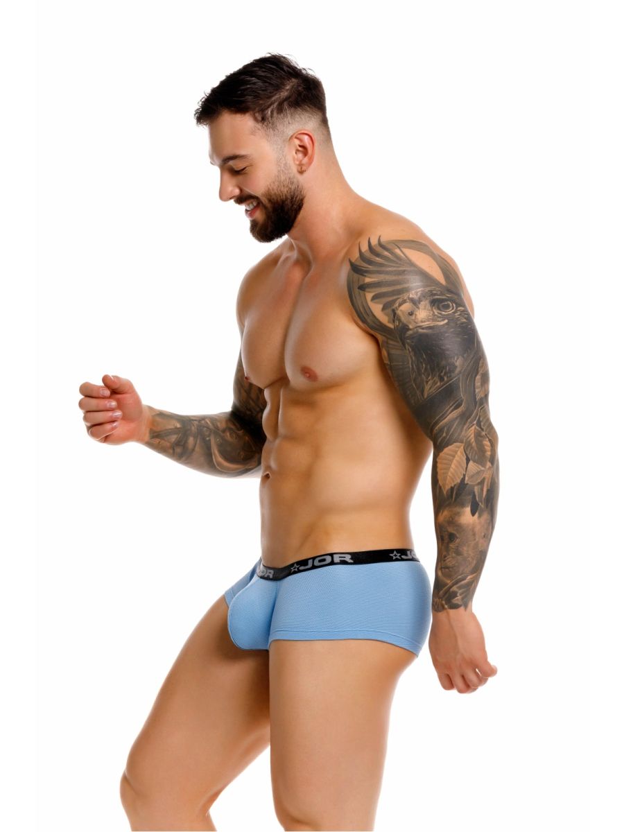 JOR Men's Underwear 2345 Cannes Trunks Color Blue
